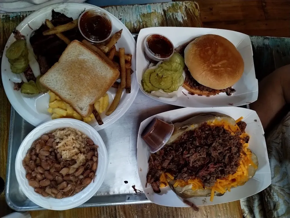 Loaded Baked Potato Brisket Brisket Sandwich
