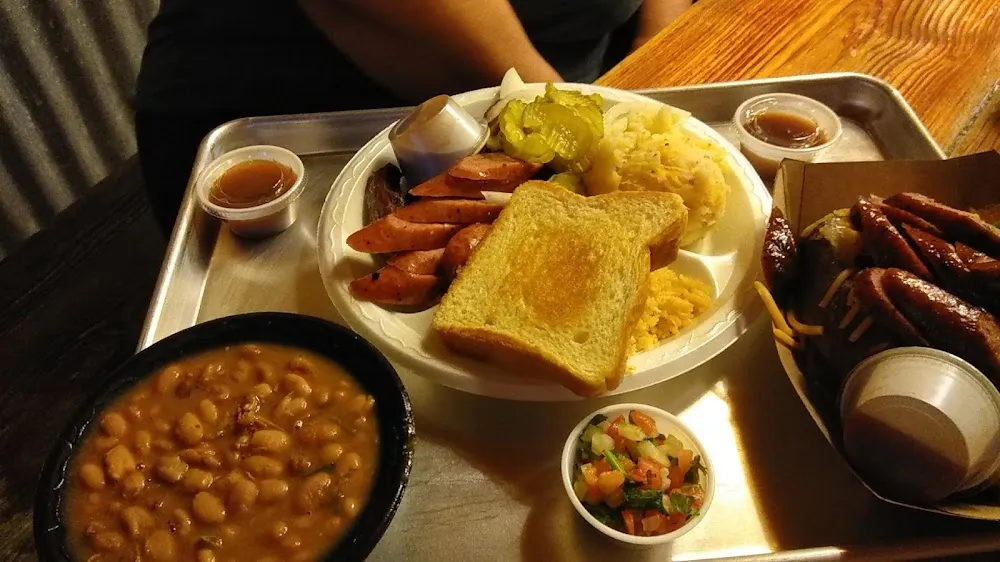 Three Meat Dinner Plate